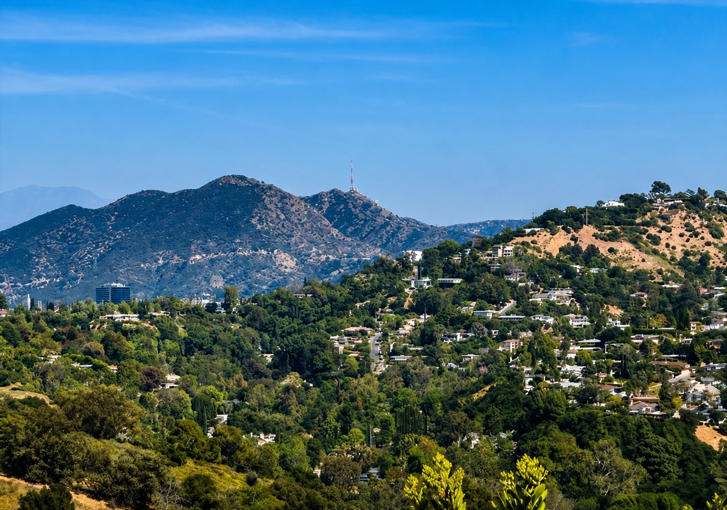 Hillside canyon views above the Valley